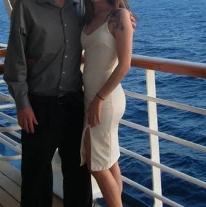 Lulu's white Body Con dress